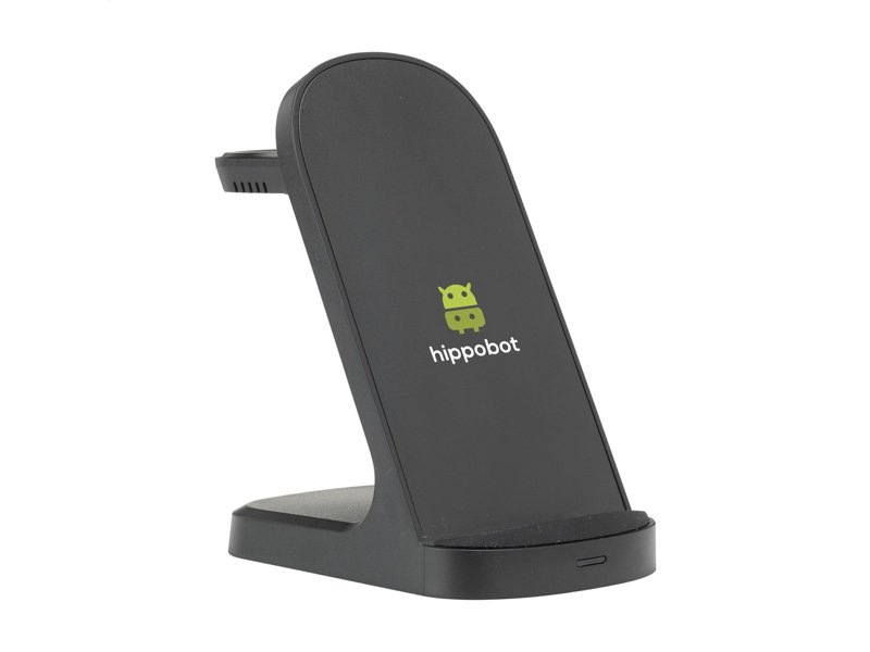 Triple-Up RCS Recycled ABS Wireless Charger Stand