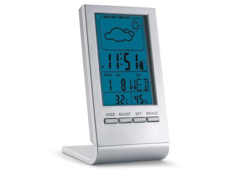 Weerstation met LCD display » Verticale weerstations met logo !