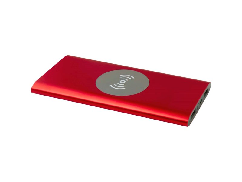 Juice type-C draadloze powerbank van 8000 mAh van gerecycled aluminium