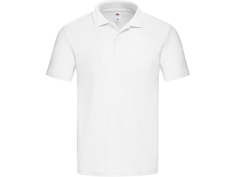 Volwassene Wit Polo Shirt Original