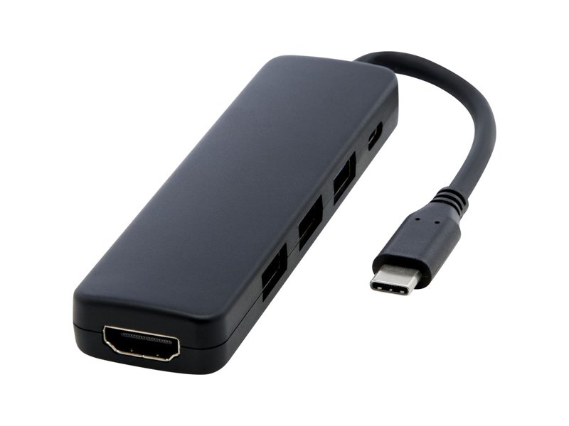 Loop RCS gerecyclede plastic multimedia-adapter USB 2.0-3.0 met HDMI-poort