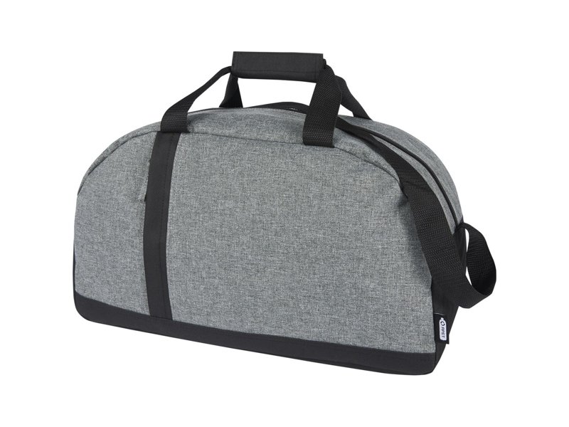 Reclaim GRS gerecyclede tweekleurige sportieve duffelbag 21 L