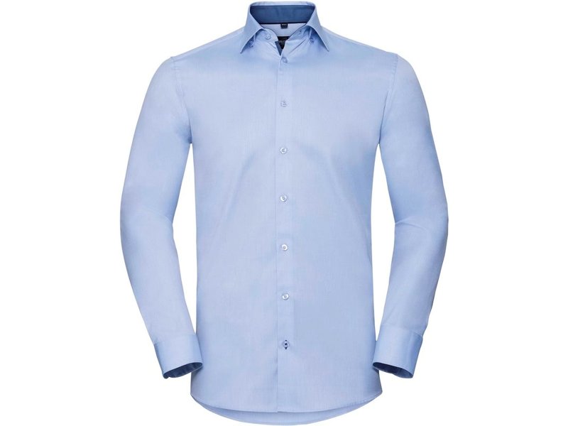 Russell LONG-SLEEVED HERRINGBONE SHIRT