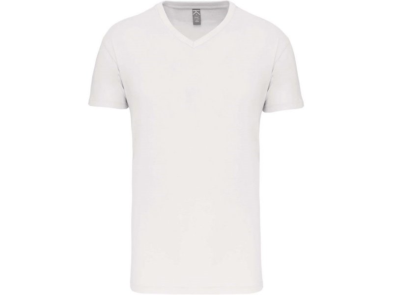 Kariban Heren-t-shirt BIO150 V-hals