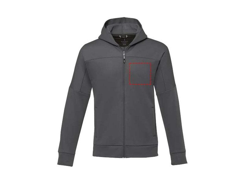 Nubia gebreid performance heren jas met volledige rits Nubia gebreid performance heren jas met volledige rits