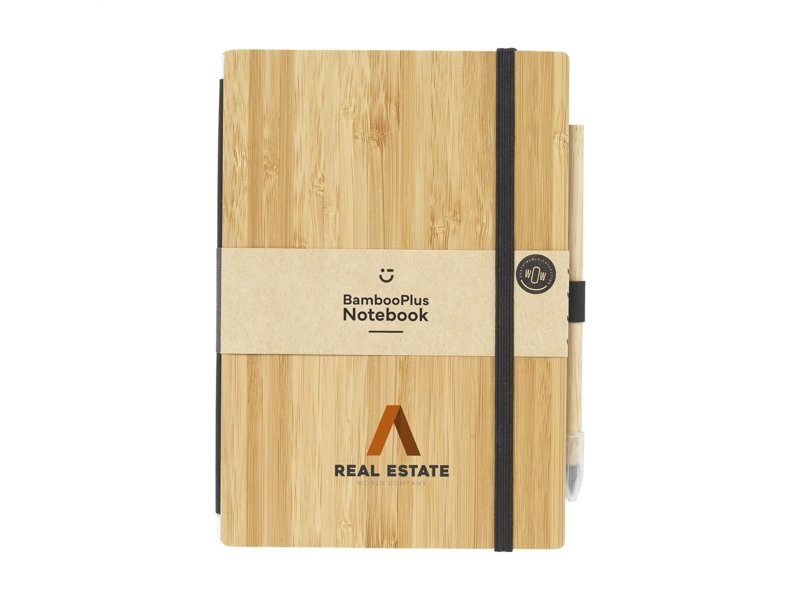 BambooPlus FSC Notebook A5 - Inkless Pencil