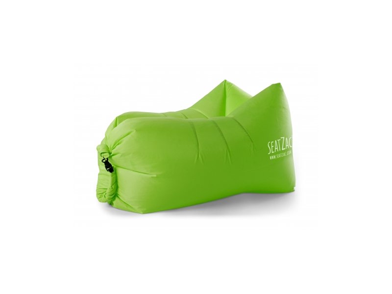 SeatZac groen met logo SeatZac groen met logo