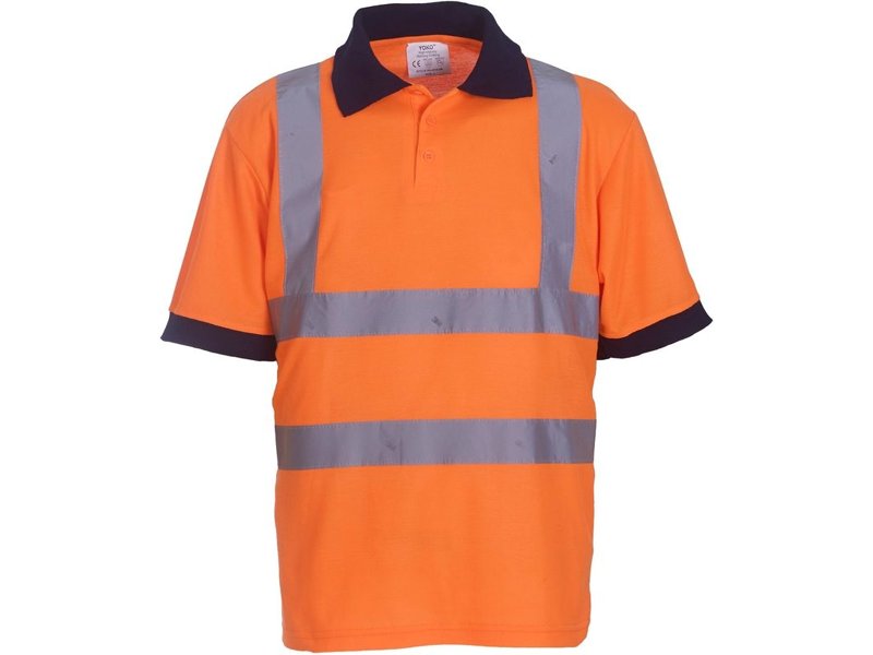 Yoko High Visibility Short Sleeve Polo Shirt