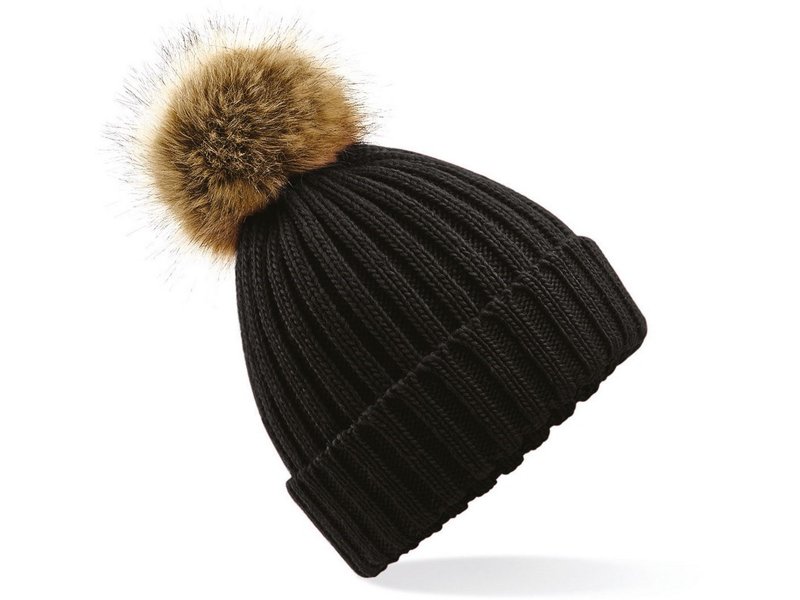 Beechfield POM POM BEANIE