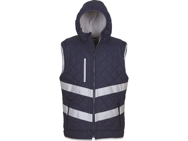 Yoko Kensington - Hi-Vis hoodied gilet