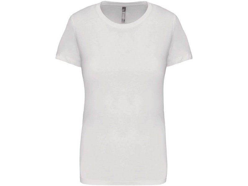 Kariban Dames t-shirt ronde hals korte mouwen