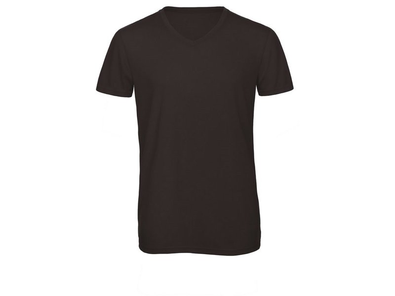 B&C TriBlend V-neck TEE