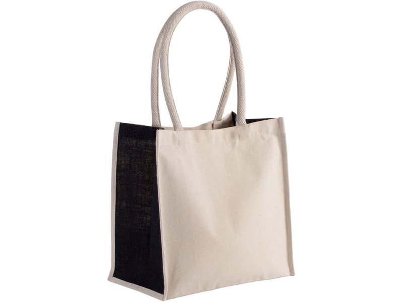 Kimood Shopper van katoen/jute - 17 L