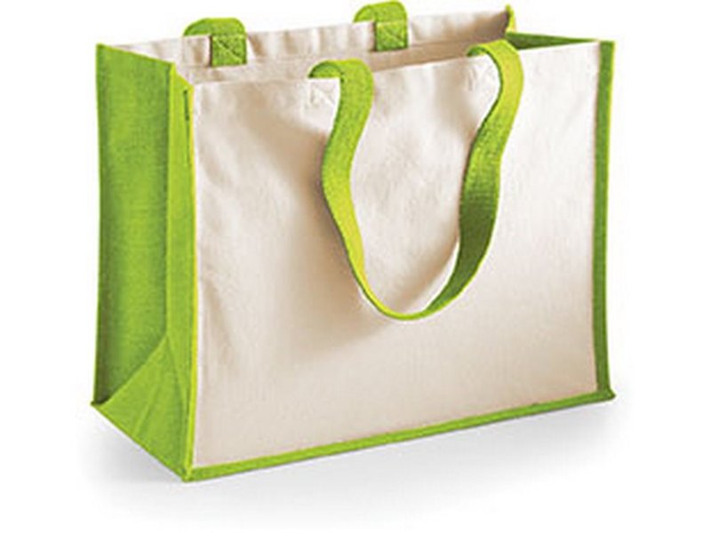 Westford Mill Printers' jute classic shopper