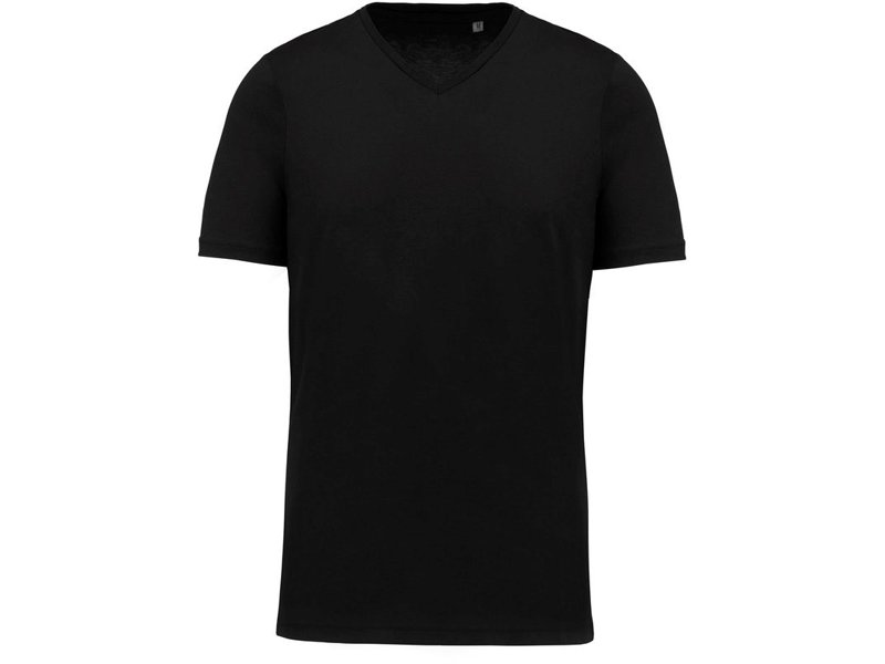 Kariban Heren-t-shirt Supima® V-hals korte mouwen