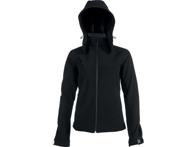 Kariban Dames Afneembare hooded softshell jas