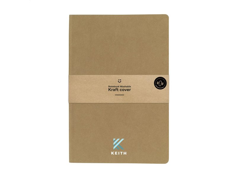 Notebook GRS Washable Kraft Cover A5 notitieboek