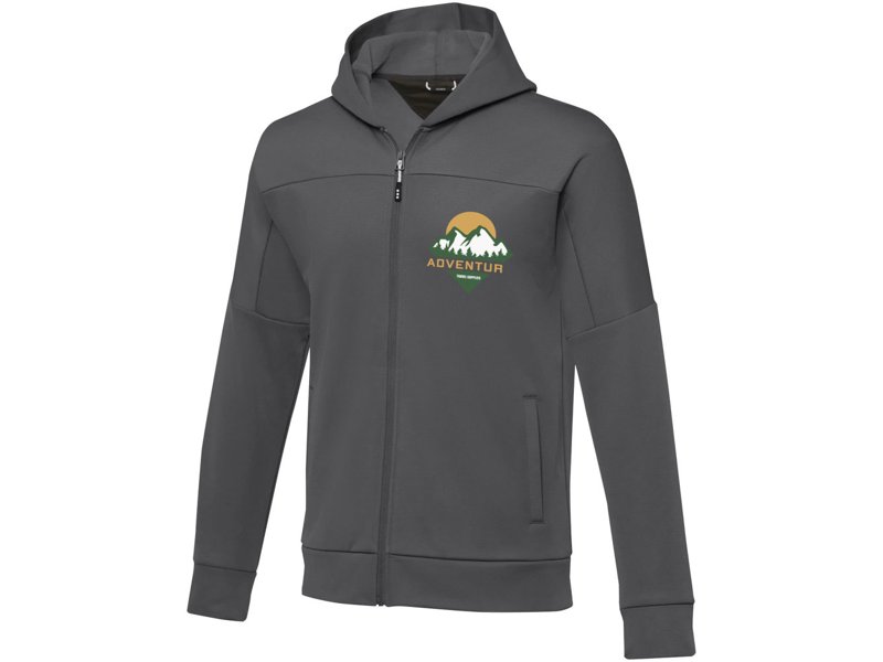 Nubia gebreid performance heren jas met volledige rits Nubia gebreid performance heren jas met volledige rits