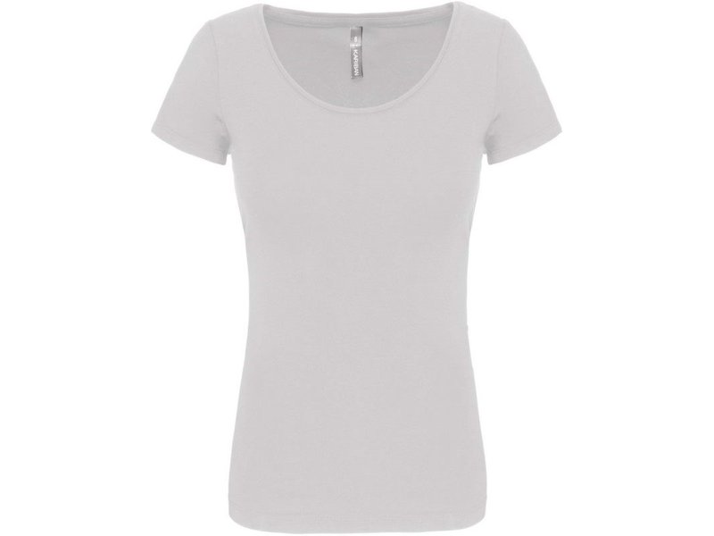 Kariban Dames t-shirt met mini-mouwtjes