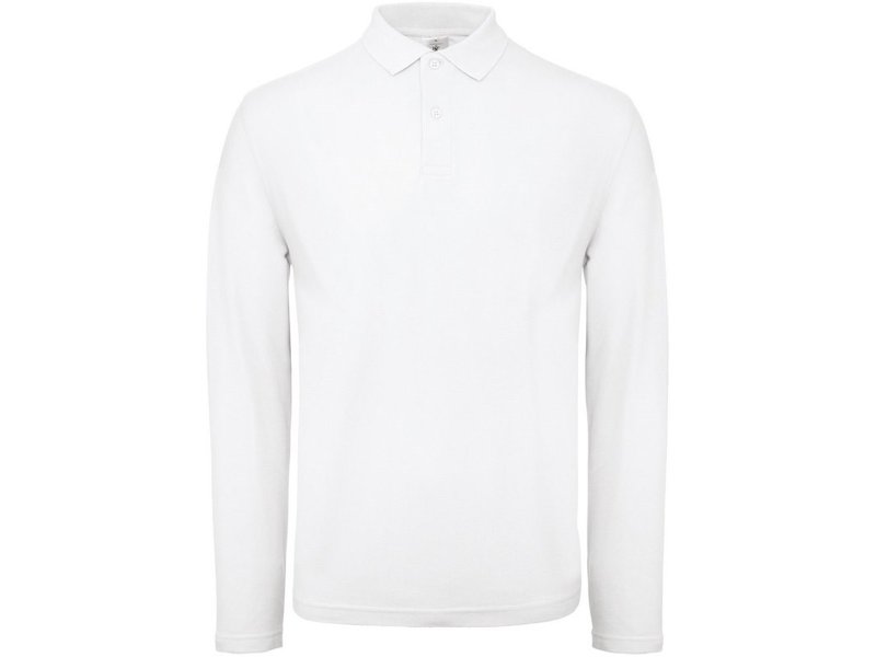 B&C ID.001 Men's long-sleeve polo shirt