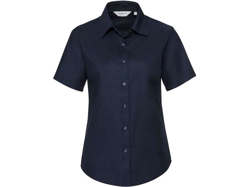 Russell Ladies Short Sleeve Easy Care Oxford Shirt