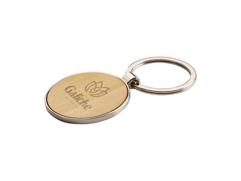 Bamboo Key Circle sleutelhanger