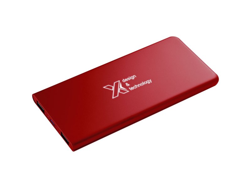 SCX.design P15 5000 mAh powerbank met oplichtend logo