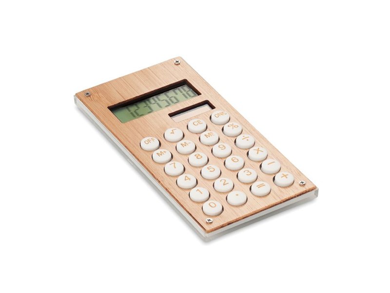 8-Cijferige bamboe calculator