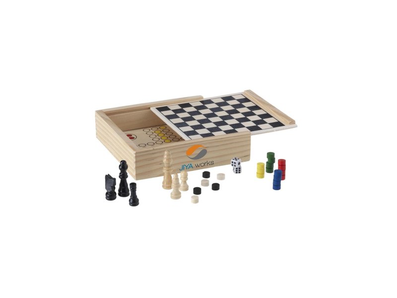 WoodGame 5-in-1 spel