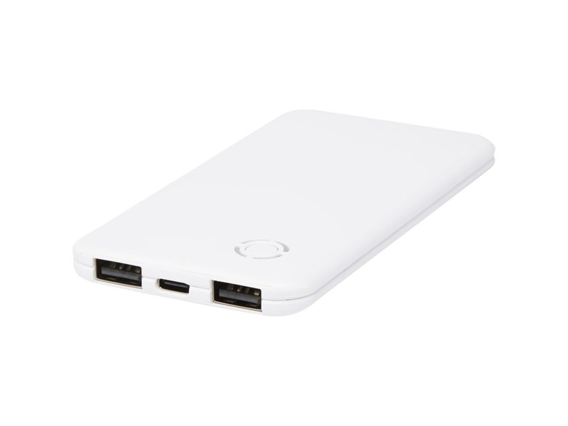 Slender slanke dubbele powerbank van 4000 mAh