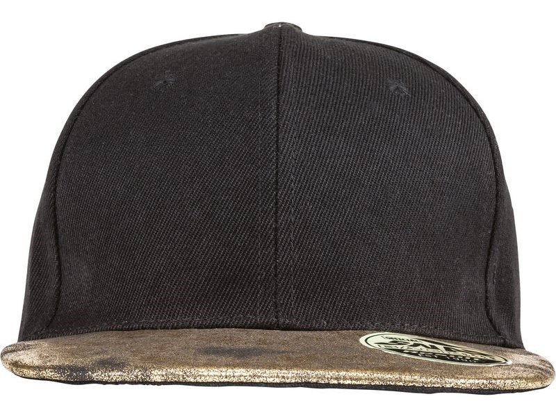 Result Bronx Glitter Flat Peak Snapback Cap