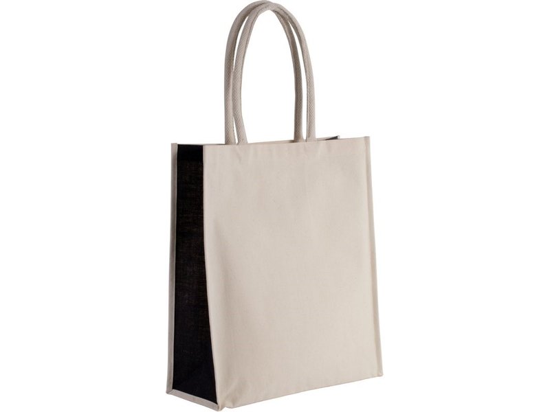 Kimood Shopper van katoen/jute - 23 L