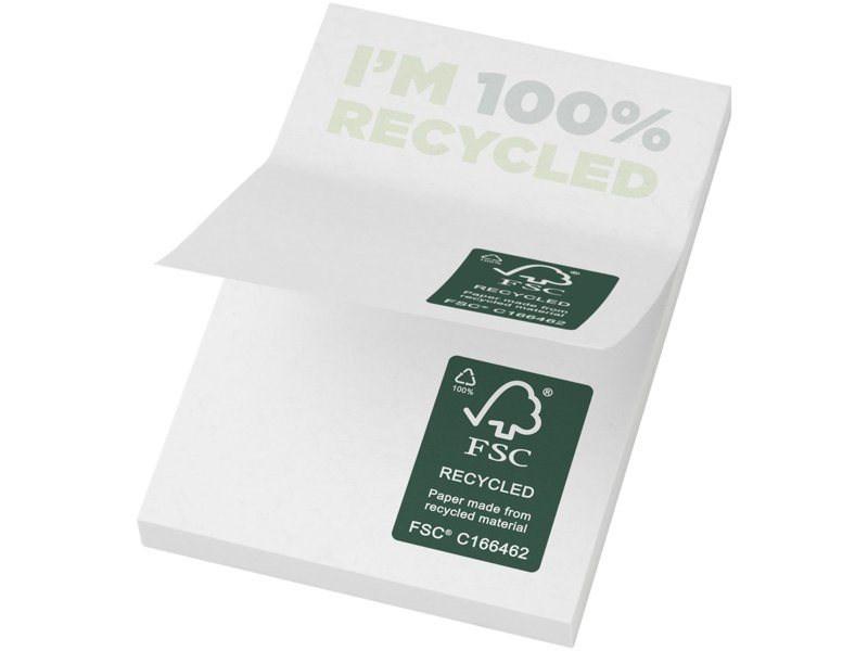 Sticky-Mate® gerecyclede sticky notes 50 x 75 mm