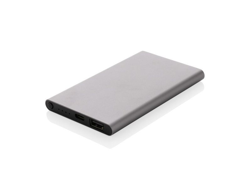 RCS gerecycled plastic/alu 4000 mah powerbank met type C