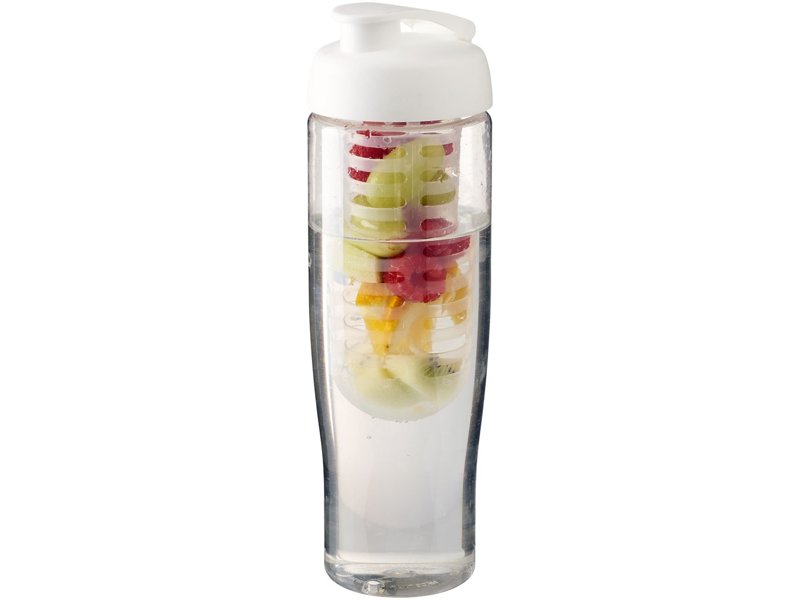 H2O Active® Tempo 700 ml sportfles en infuser met flipcapdeksel