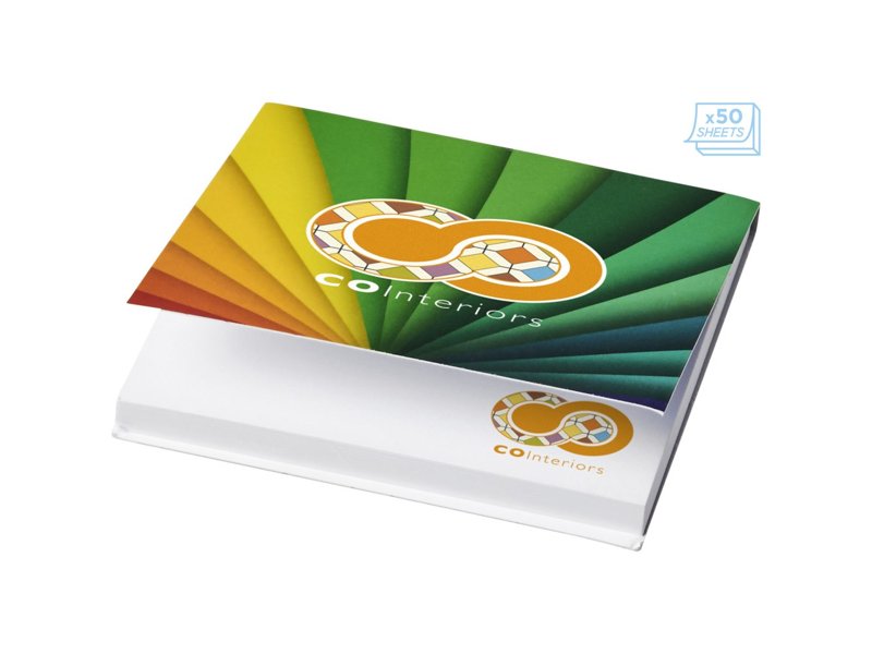 Sticky-Mate® softcover sticky notes 75x75